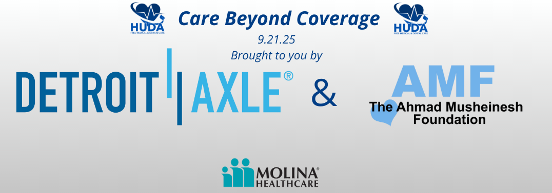 Free Clinic Detroit: Community Heath Center - No Insurance | HUDA Clinic - Heading